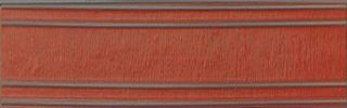Бордюр listello righe rilievo argento Red 60*8