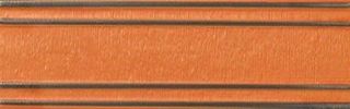 Бордюр listello righe rilievo argento Orange 60*8