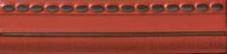 Бордюр Bordo punti rilievo argento Red 30*7