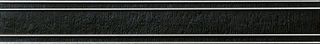Бордюр listello righe raye argento Black 60*3