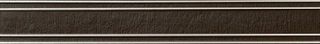 Бордюр listello righe raye argento Brown 60*3