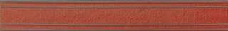 Бордюр listello righe rilievo argento Red 60*3