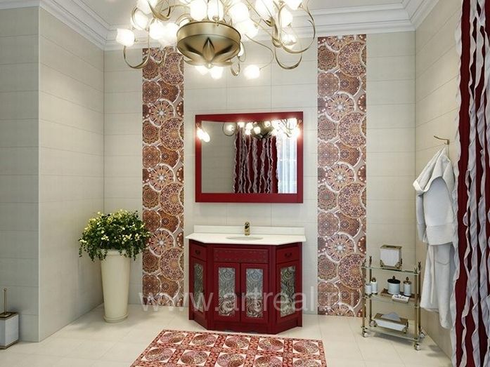 Керамическая плитка Latina Santorini в интерьере