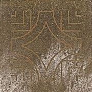 Декор Quadrotta Conio Lunette Bronzo Aureo 15*15