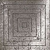 Декор Quadrotta Conio Losanghe Nero Fuliggine 15*15