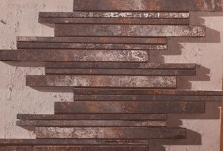 Мозаика Comp. Listelli Rosso Fusione 45*30