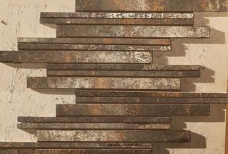 Мозаика Comp. Listelli Rosso Rame 45*30