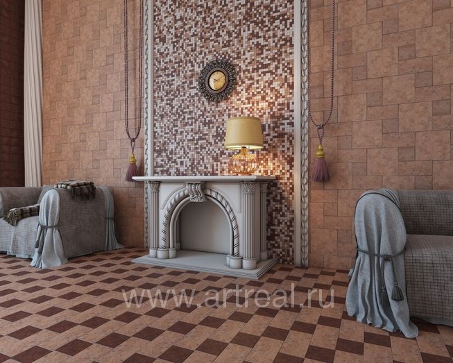 Керамогранит Del Conca HCP в интерьере