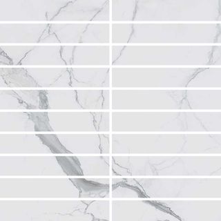 Rex I Classici Di Rex мозаика Statuario Mosaico Glossy 3X15 30*30