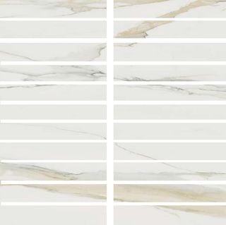 Rex I Classici Di Rex мозаика Calacatta Gold Mosaico 3X15 Matte 30*30