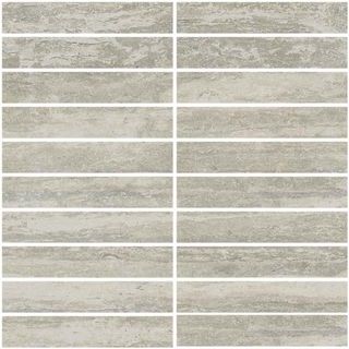 Rex Travertini Di Rex мозаика Beige Mos. 3X15 Glossy 30*30