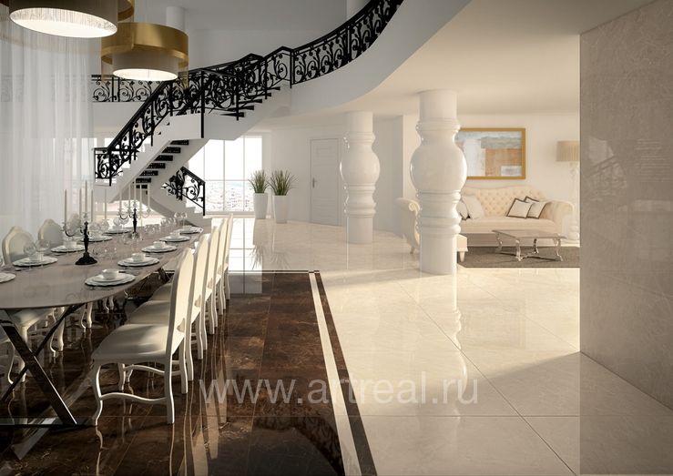 Керамогранит Mirage Jewels в интерьере