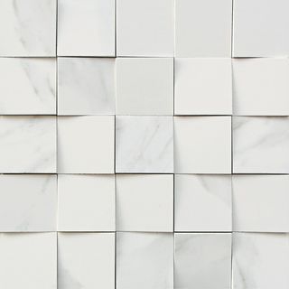 Мозаика Mosaico 3D Bianco Statuario 30*30