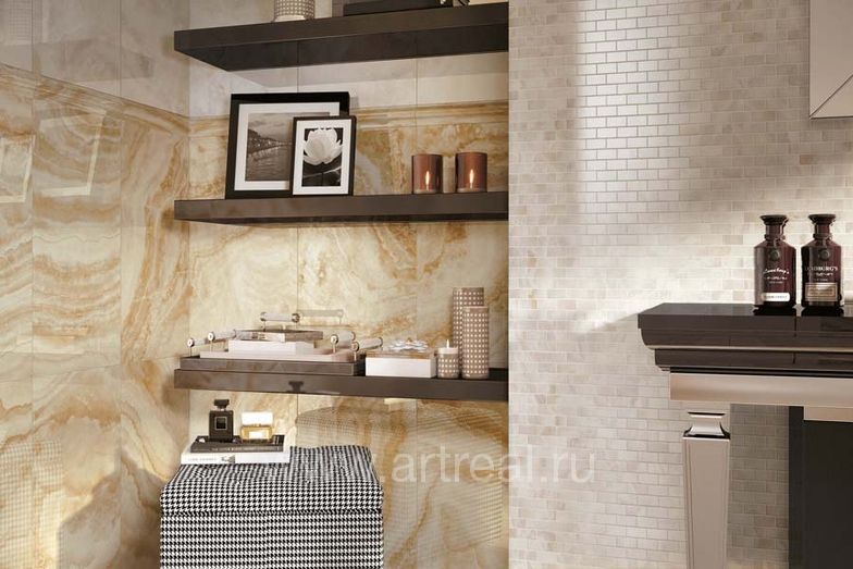 Керамогранит Atlas Concorde Supernova Onyx в интерьере