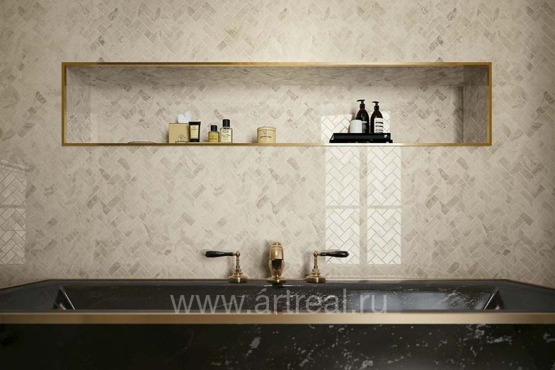 Керамогранит Atlas Concorde Supernova Onyx в интерьере