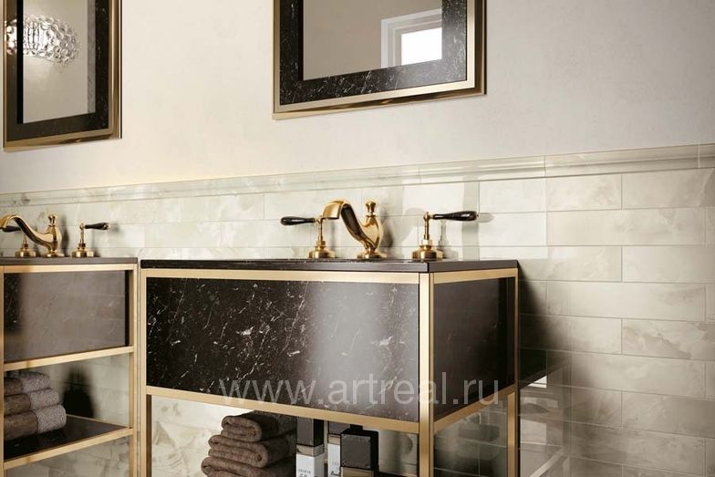 Керамогранит Atlas Concorde Supernova Onyx в интерьере