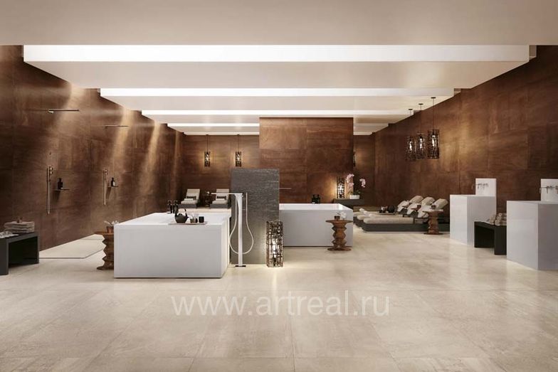 Керамогранит Atlas Concorde Heat в интерьере