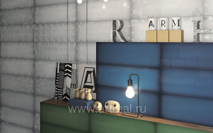 Керамическая плитка Iris Slide в интерьере