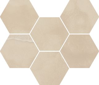 Italon Charme Evo мозаика Onyx Mosaico Hexagon 25*29