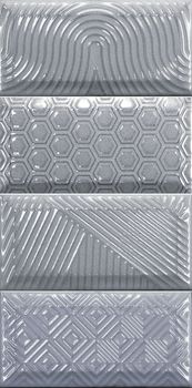 Декор Paradise Silver 7.5*15