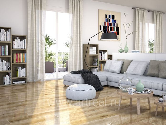 Керамогранит APE Copenhague в интерьере