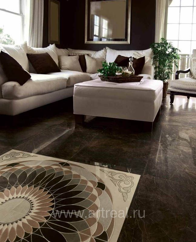 Керамогранит Vallelunga E-stone в интерьере