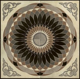 Панно Rosone Sabbia S/4 96*96