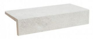 Exagres Manhattan фронтальная ступень Vierteaguas White 12*24.5