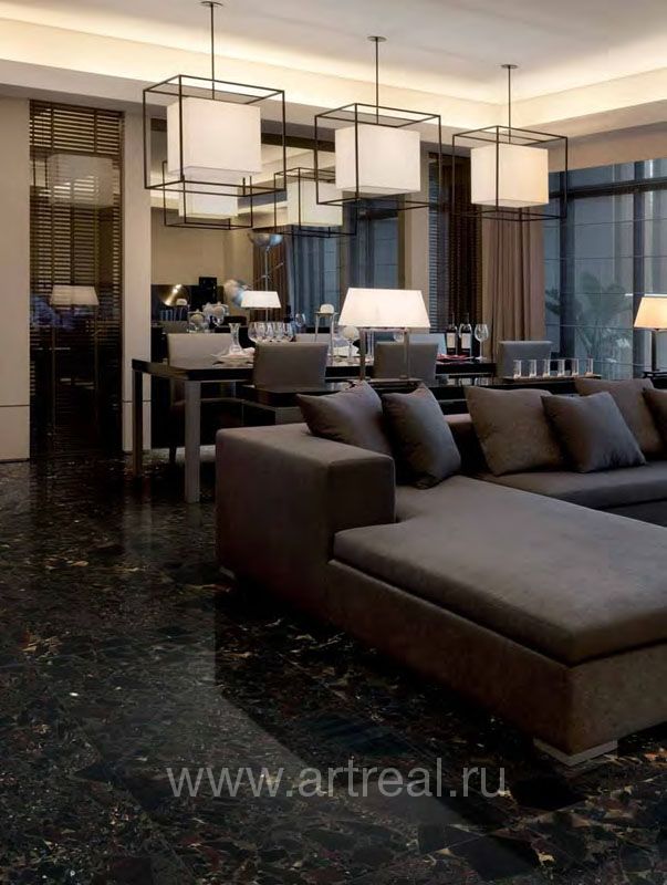 Керамогранит Rex I marmi в интерьере