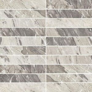 Rex I marmi мозаика Marble Grey Mosaico Nat 3X15 30*30