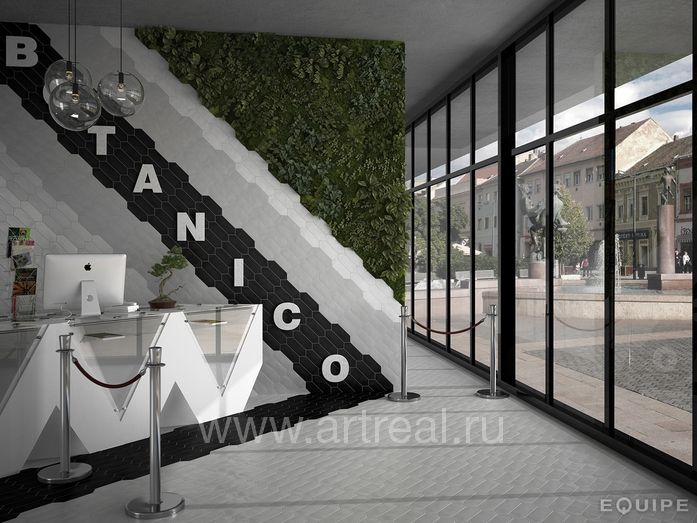 Керамогранит Equipe Kite в интерьере