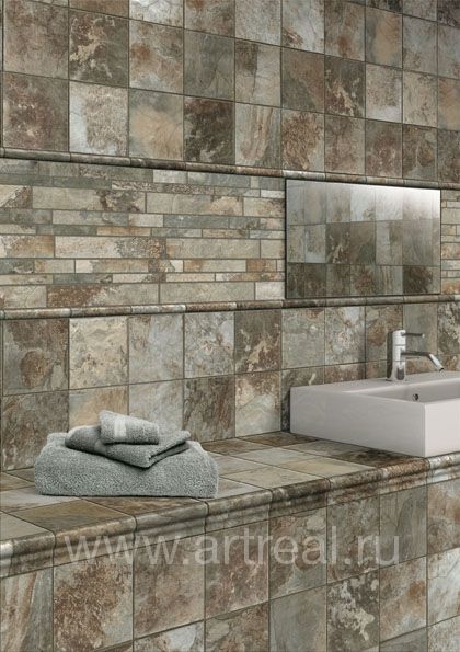 Керамогранит Vallelunga Pietra Lavica в интерьере