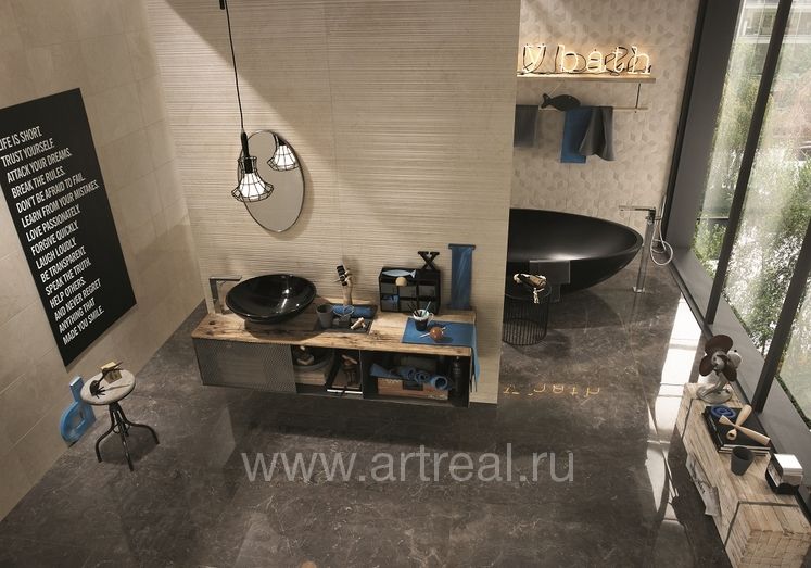 Керамогранит Impronta Beige Experience в интерьере