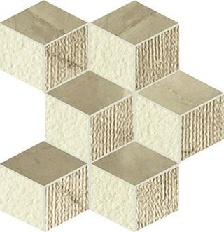 Impronta Beige Experience мозаика Rombo Bronzo Mosaico 26*38