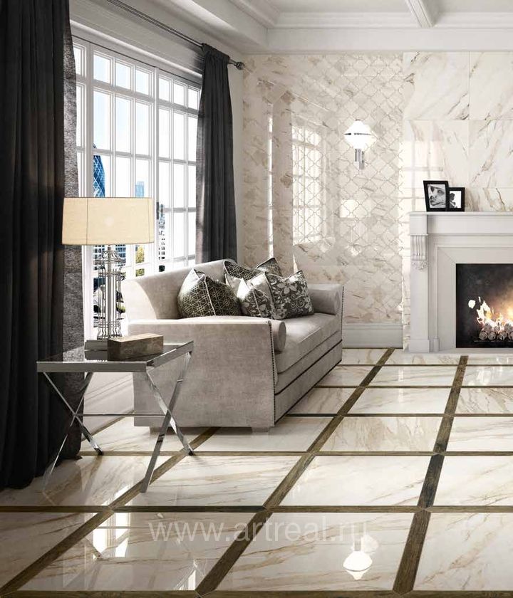 Керамогранит Novabell Imperial в интерьере