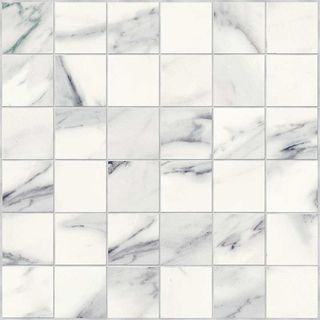 Novabell Imperial мозаика Mosaico Silk Calacatta Bianco 30*30