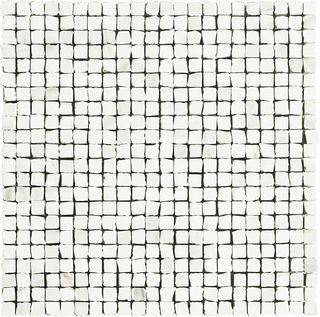 Novabell Imperial мозаика Mosaico Spacco Lapp. Statuario 30*30