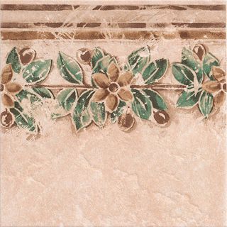 Lord ceramica Classic декор Fascia Ulivo Rosso 20*20