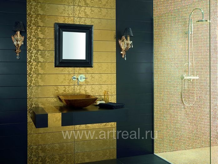 Мозаика Dune Vitra в интерьере