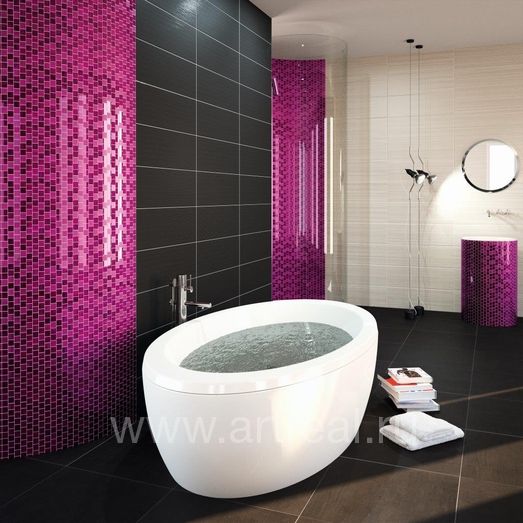 Мозаика Dune Vitra в интерьере