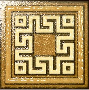 Керамика Будущего Идальго вставка Вставка Травертин 1 7*7