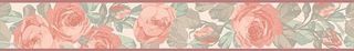 Бордюр Splendida Roseto Rosa Listello Mix2 50*7