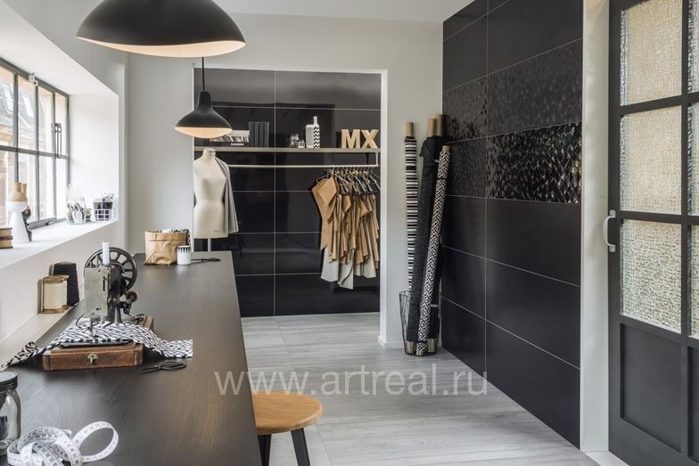 Керамическая плитка Villeroy&boch Monochrome Magic в интерьере