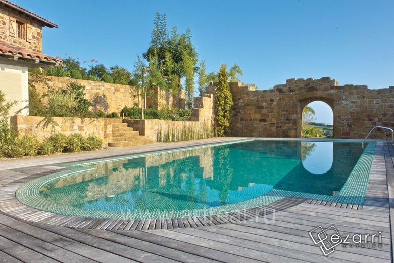 Мозаика Ezarri Niebla в интерьере