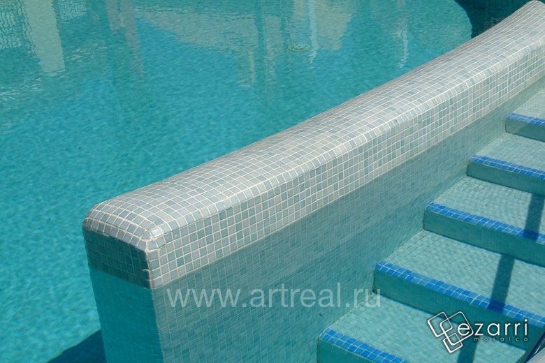 Мозаика Ezarri Niebla в интерьере