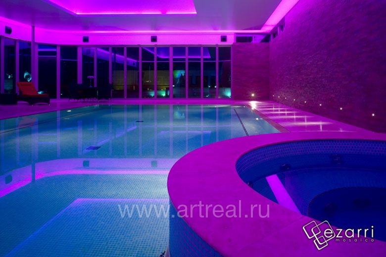 Мозаика Ezarri Niebla в интерьере