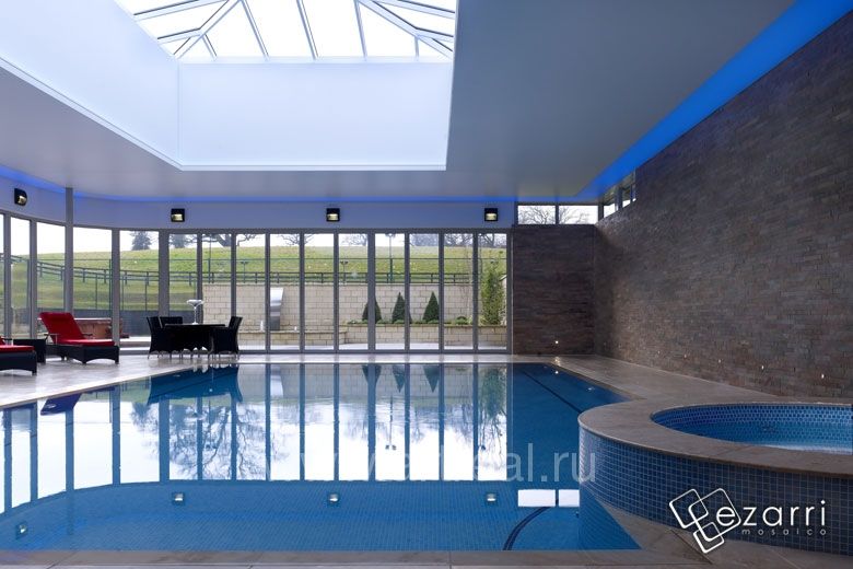 Мозаика Ezarri Niebla в интерьере