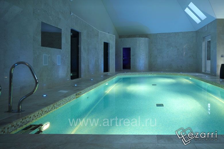 Мозаика Ezarri Niebla в интерьере