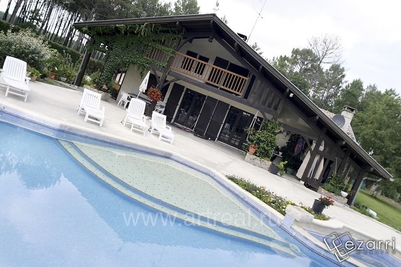 Мозаика Ezarri Niebla в интерьере