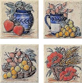 Marca corona Cicladi декор NASSO PROVENZALE C/1компл из 4 шт 10*10